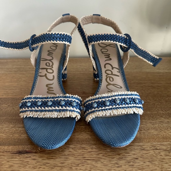 Sam Edelman Raffia Heels - Picture 2 of 5